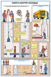 ПС17 Безопасность работ на объектах водоснабжения и канализации (ламинированная бумага, А2, 4 листа) - Плакаты - Безопасность труда - Магазин Охраны Труда fullBUILD